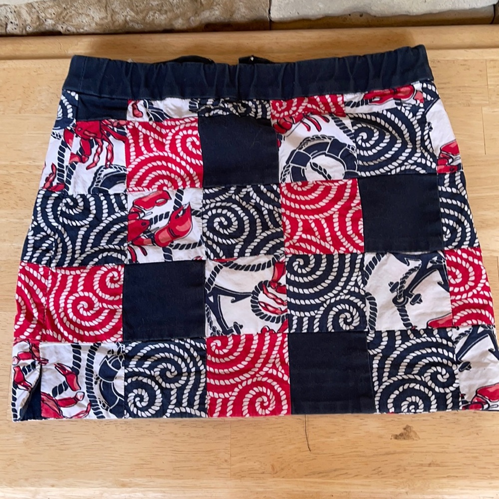 Vineyard Vines Patchwork Skirt Girls 6